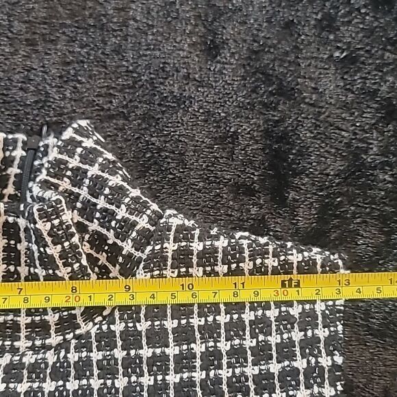 Zara Gingham Knit Midi Dress - Picture 9 of 11